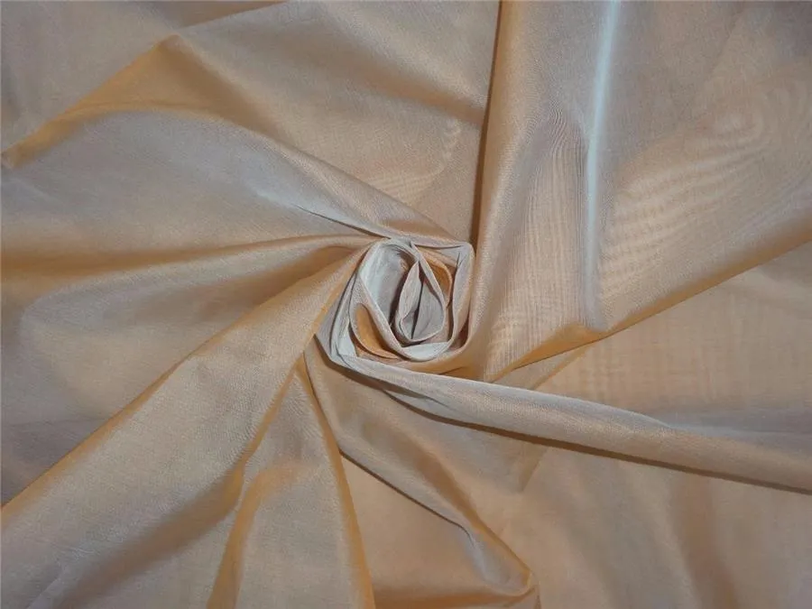 54 inch wide silk organza orange x blue