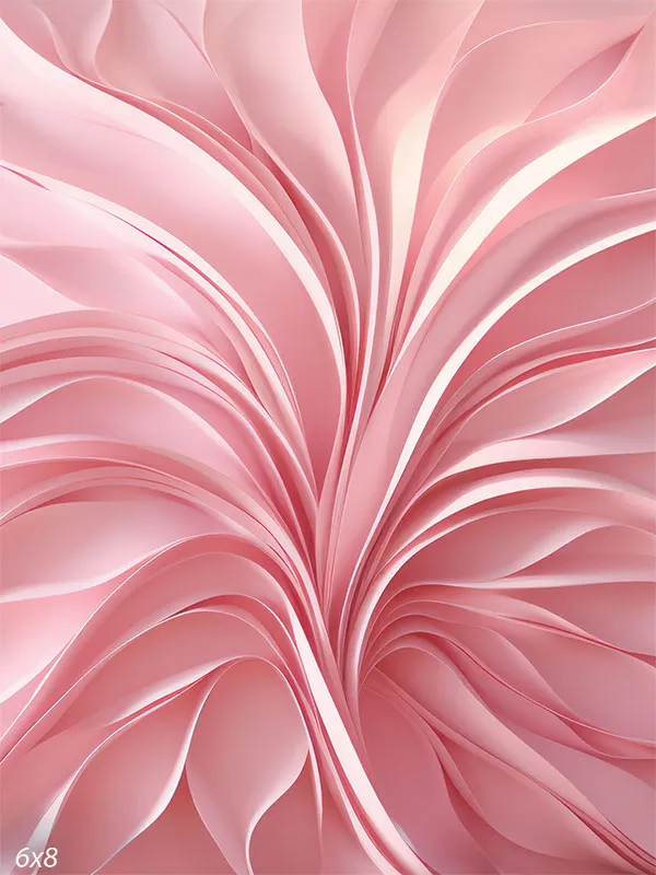 Abstract Flowing Pink Photography Backdrop