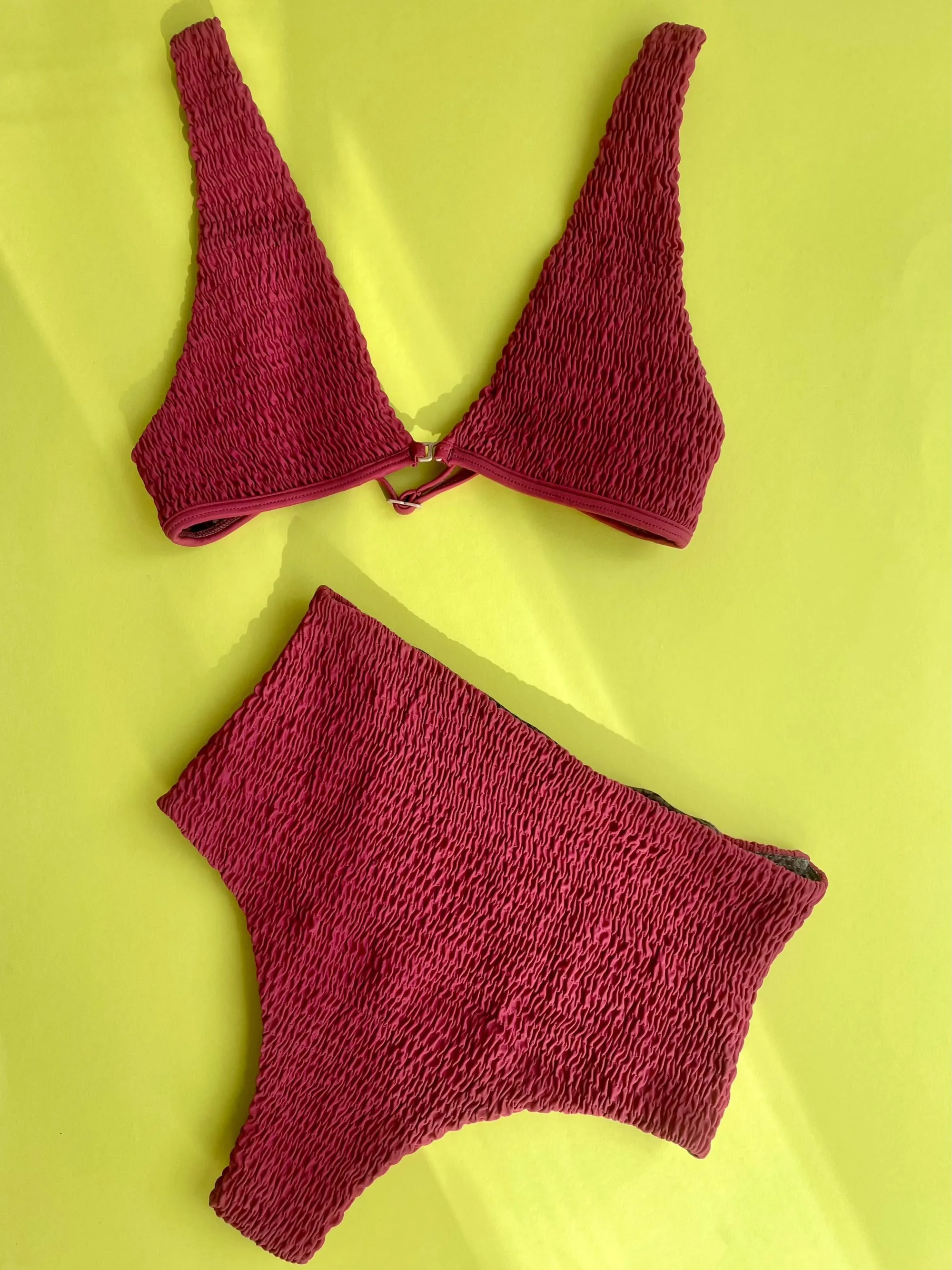 Acacia: Bosa Smocked Bikini Top - M, XL, Last Ones!