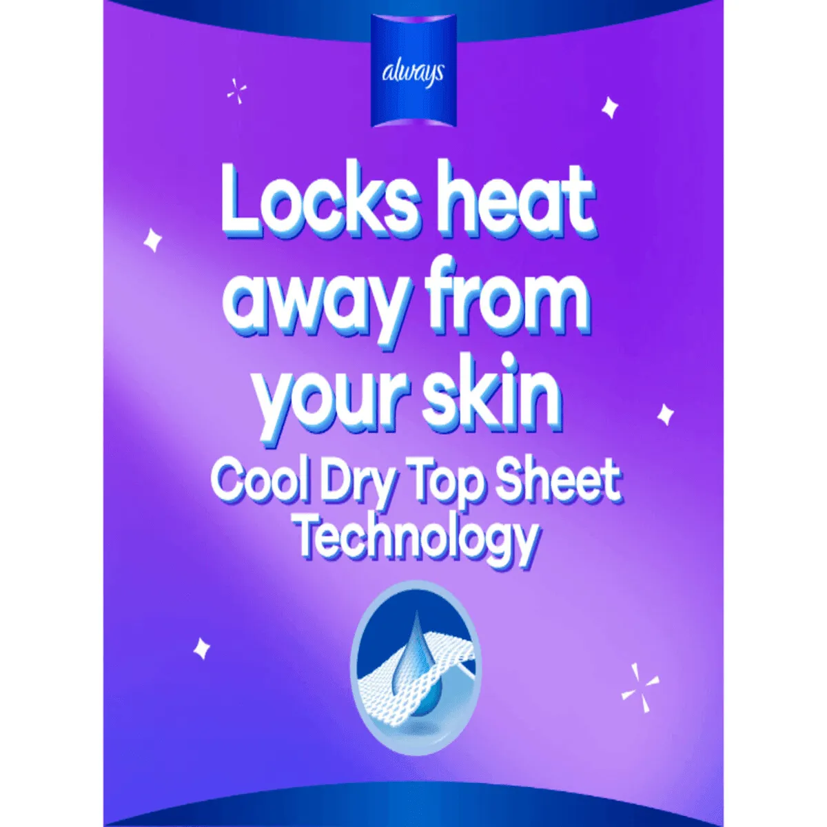 Always Clean & dry Maxi Thick 50 Pads - Long