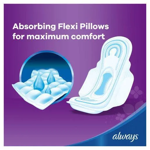 Always Cool & Dry, No Heat Feel, Maxi Thick, Large 10pads