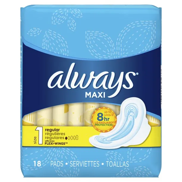 Always Maxi Pads Regular 18ct