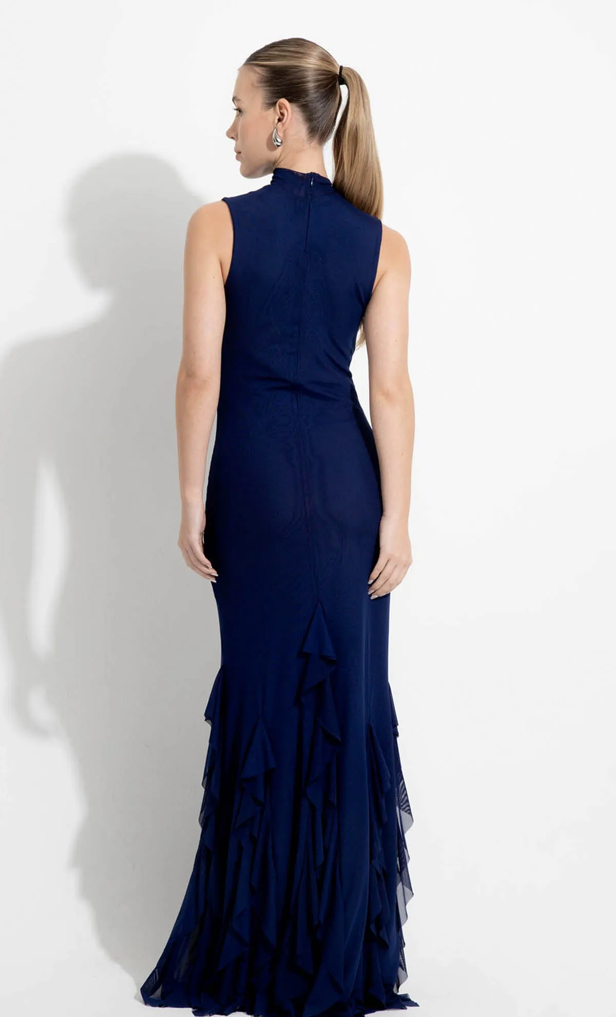 Aneta Navy Maxi Dress