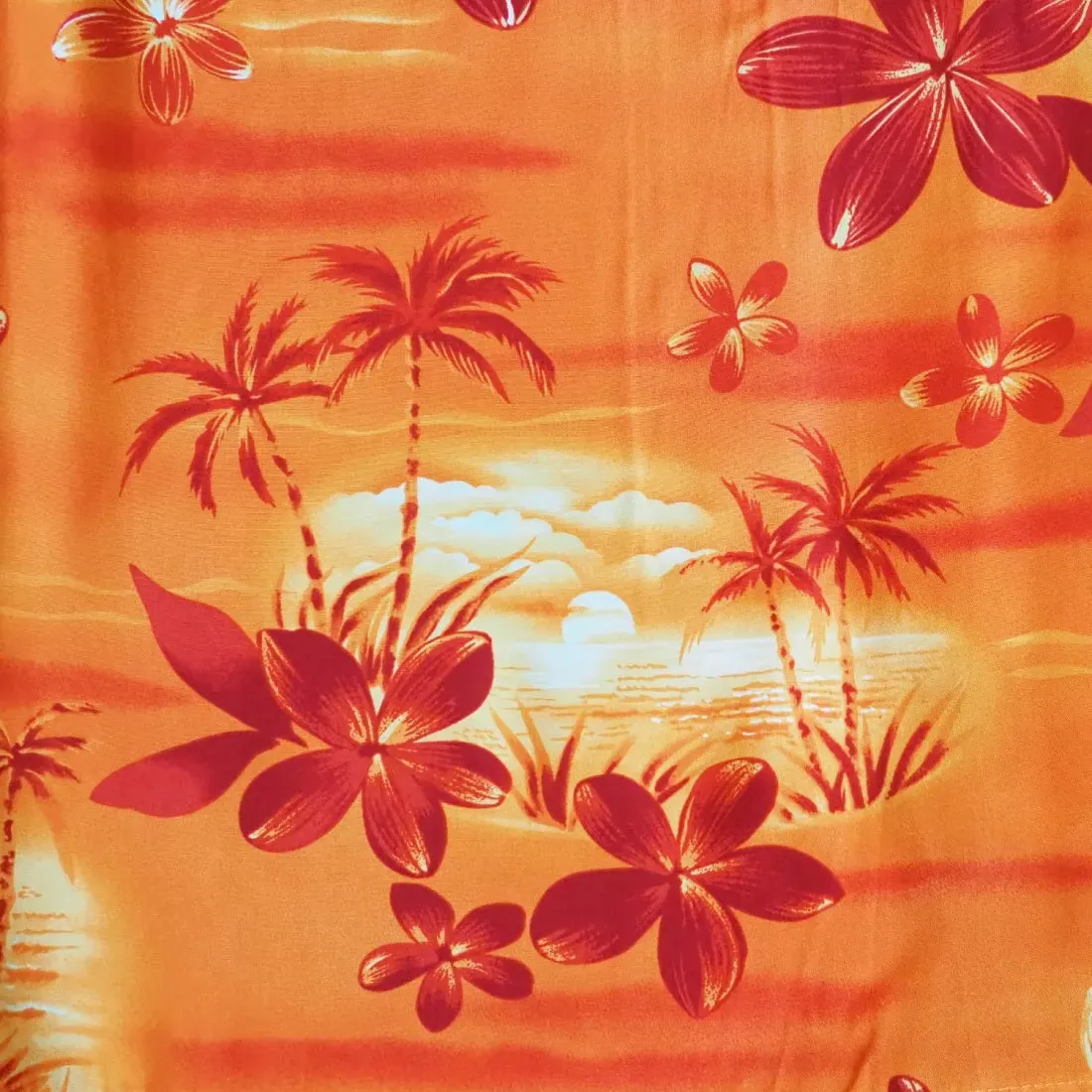 Aurora Orange Moonkiss Hawaiian Dress