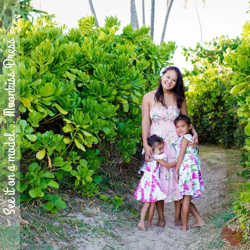 Aurora Orange Moonkiss Hawaiian Dress