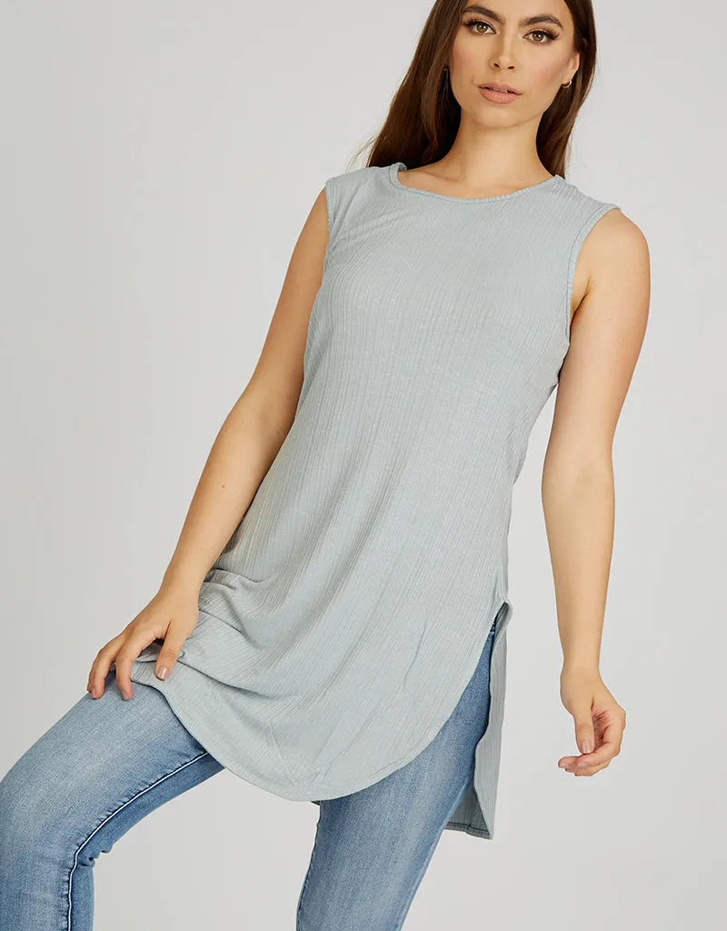 Basic Ribbed Tank Top