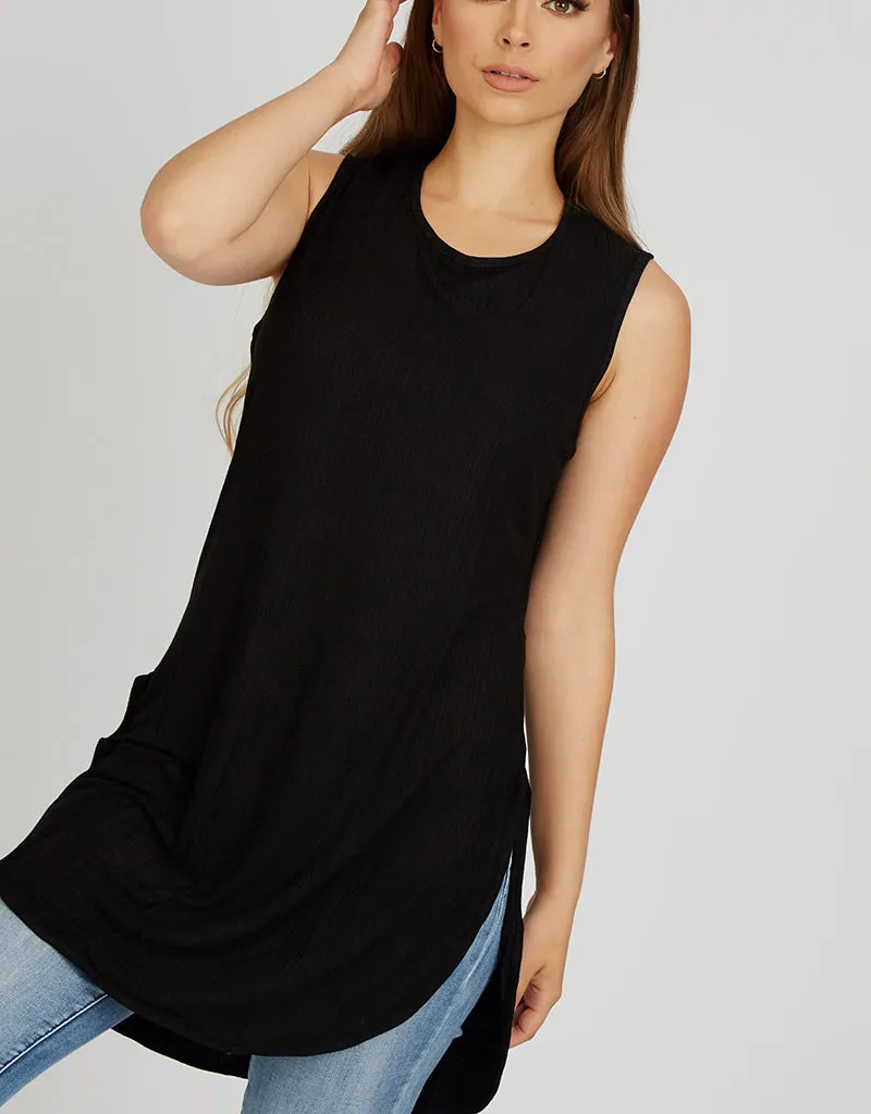 Basic Ribbed Tank Top