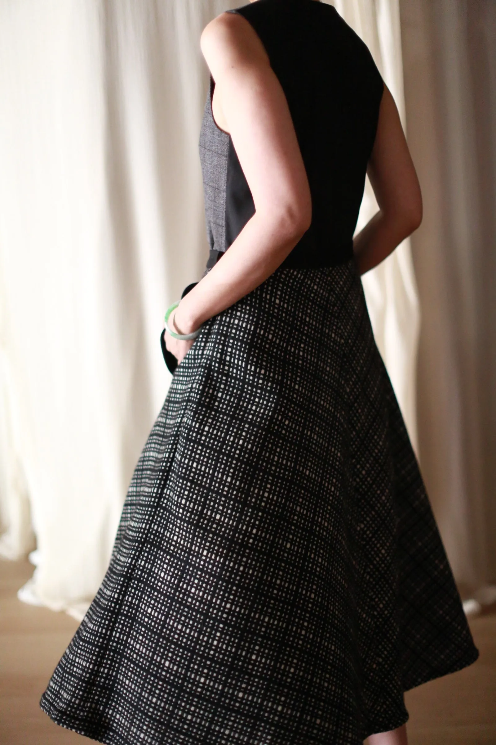 Bias Skirt | Plaid