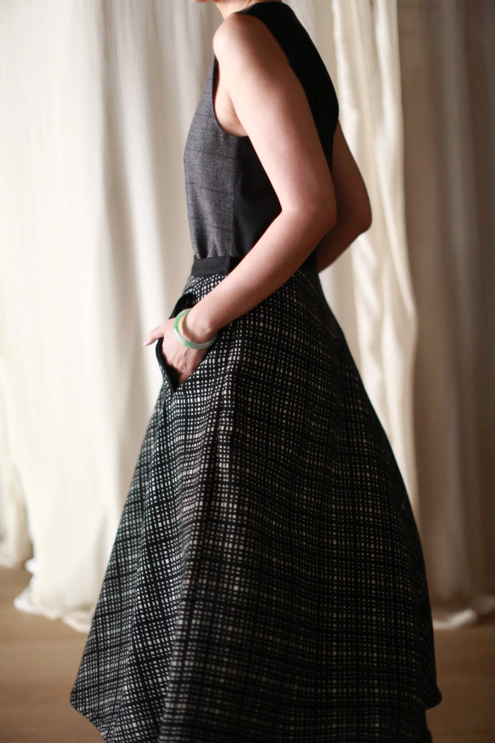 Bias Skirt | Plaid