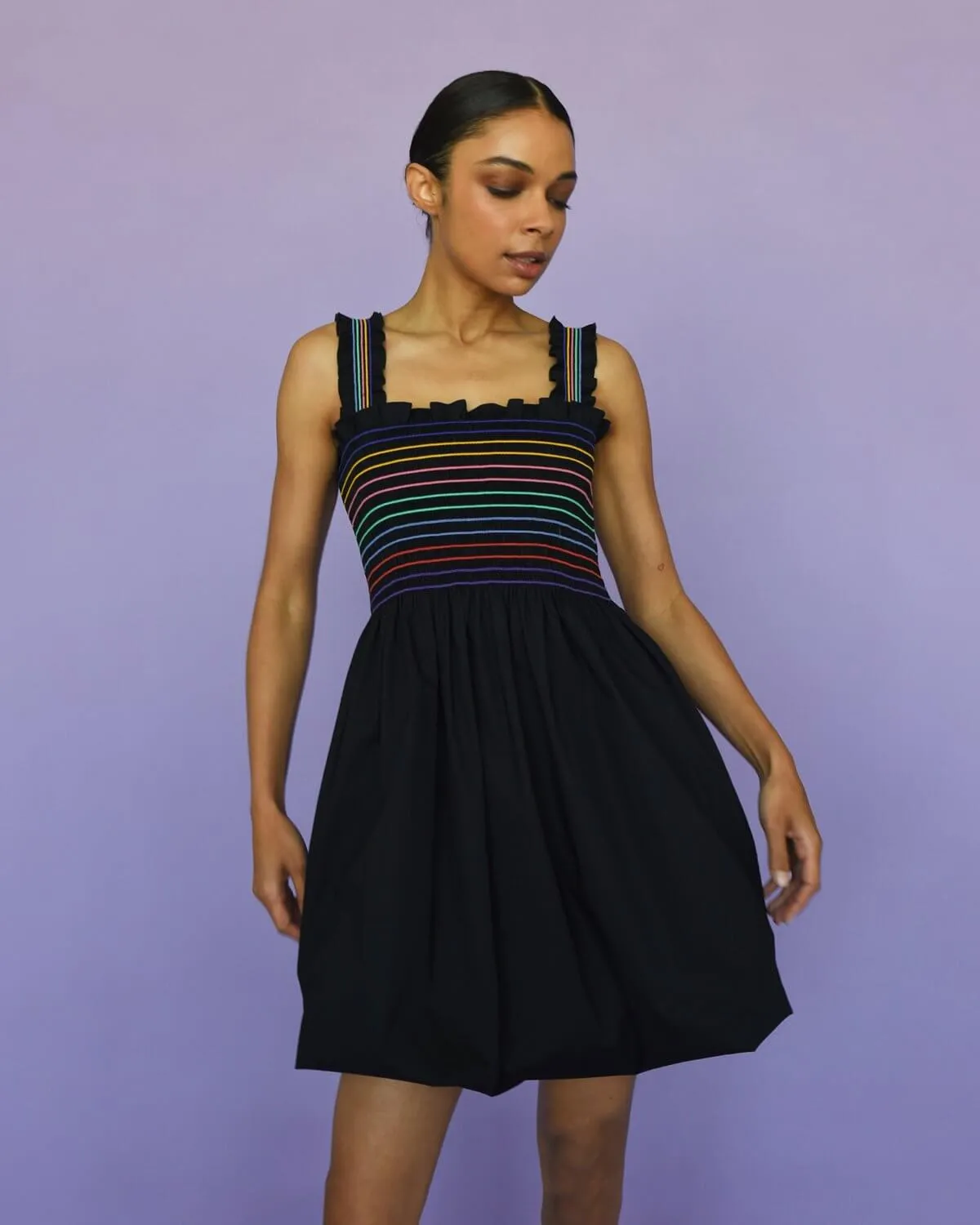 Black Rainbow Dakota Dress