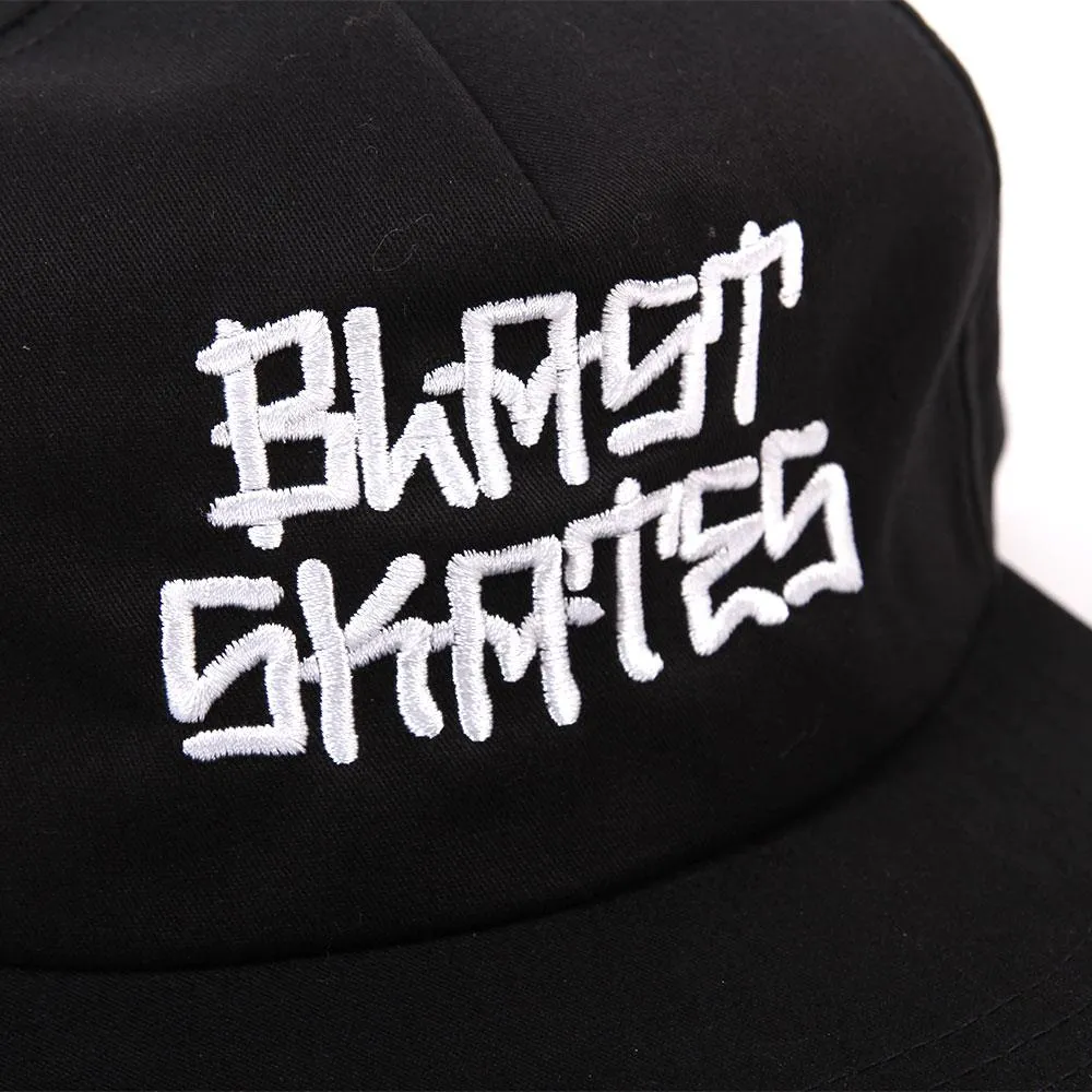 Blast Five Panel Tag Black Cap