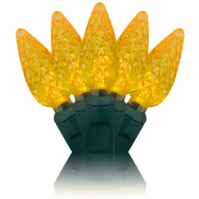 C6 LED Christmas Lights 70L Yellow