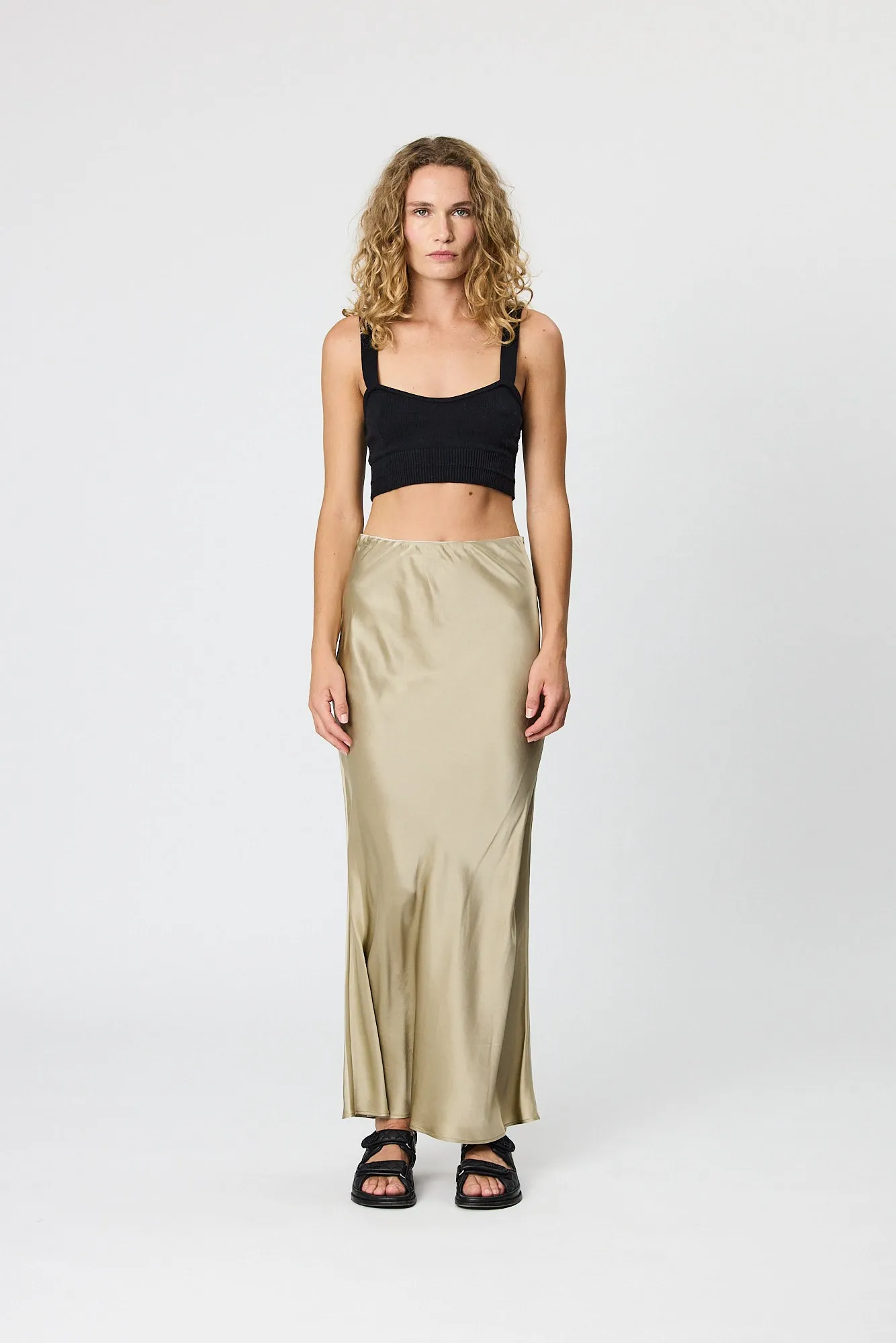 CHARLIE MAXI SKIRT - OAT