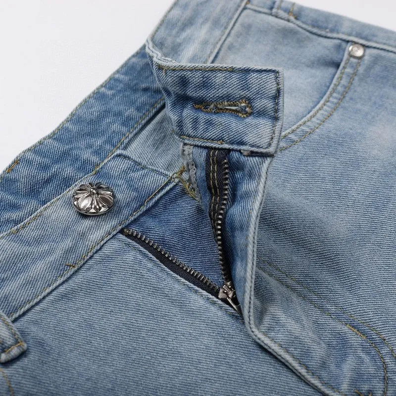 CHROME HEARTS DENIM FIENDS JEANS