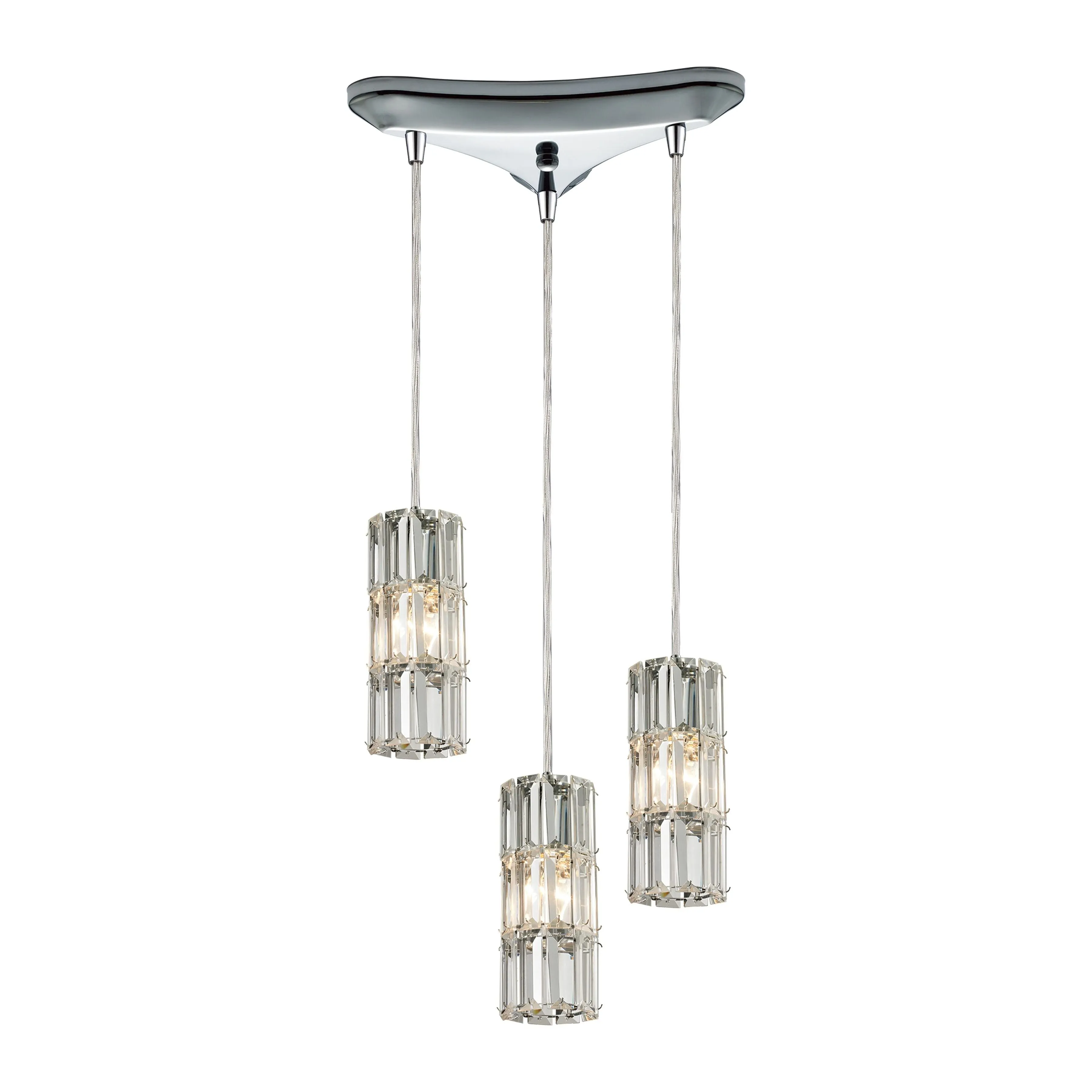 Cynthia 10" Wide 3-Light Pendant