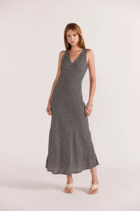 Della Bias Maxi Dress