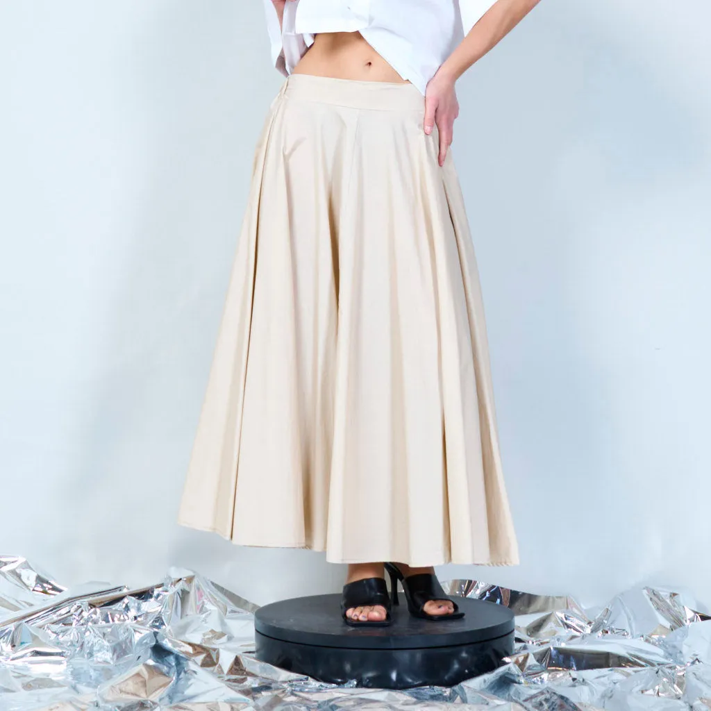 Elegant flowing maxi skirt wholesale