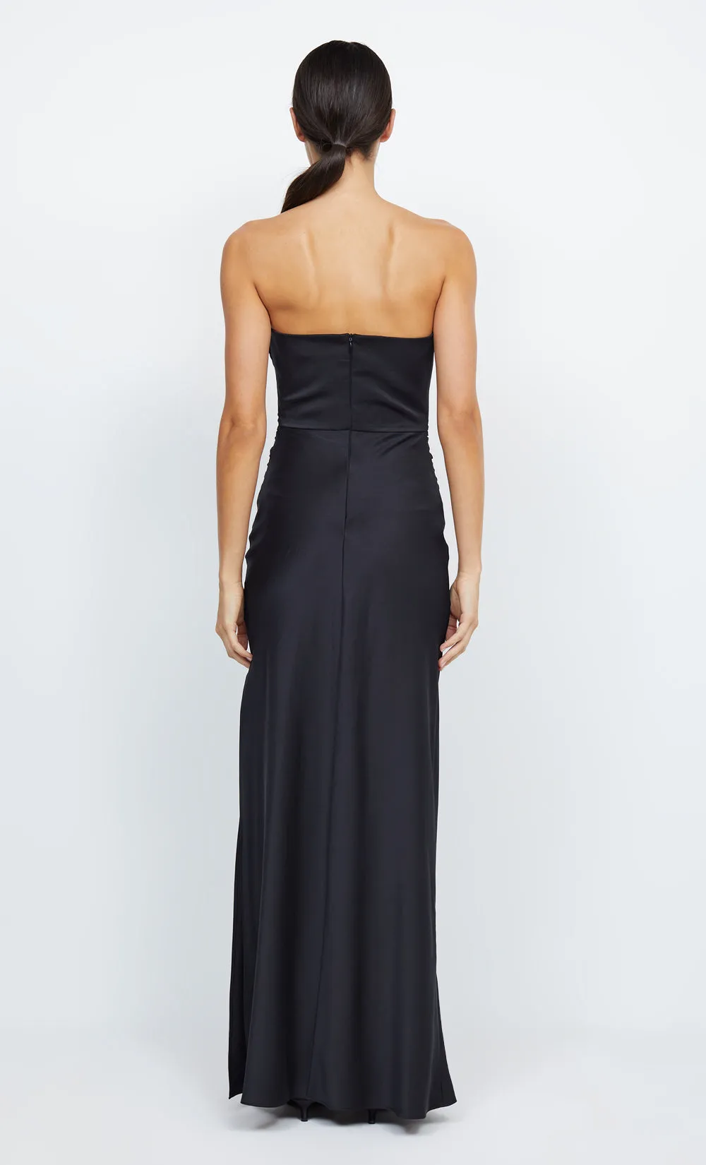 ETERNITY STRAPLESS MAXI - BLACK