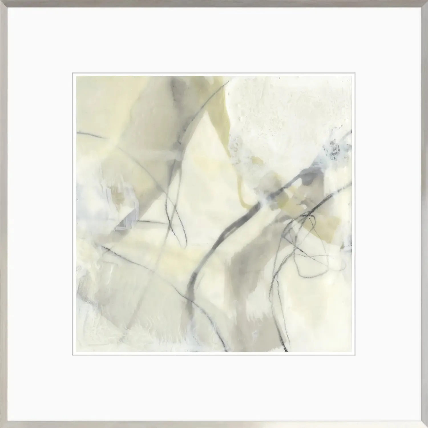 Flowing Neutrals IV - Framed