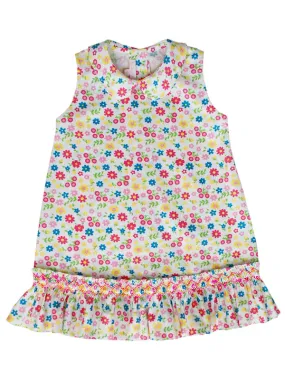 Hand Smocked Sleeveless Summer Girls Dress