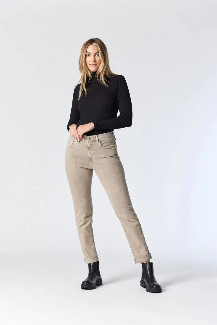 Kathleen Slim Boyfriend  Nude Jeans