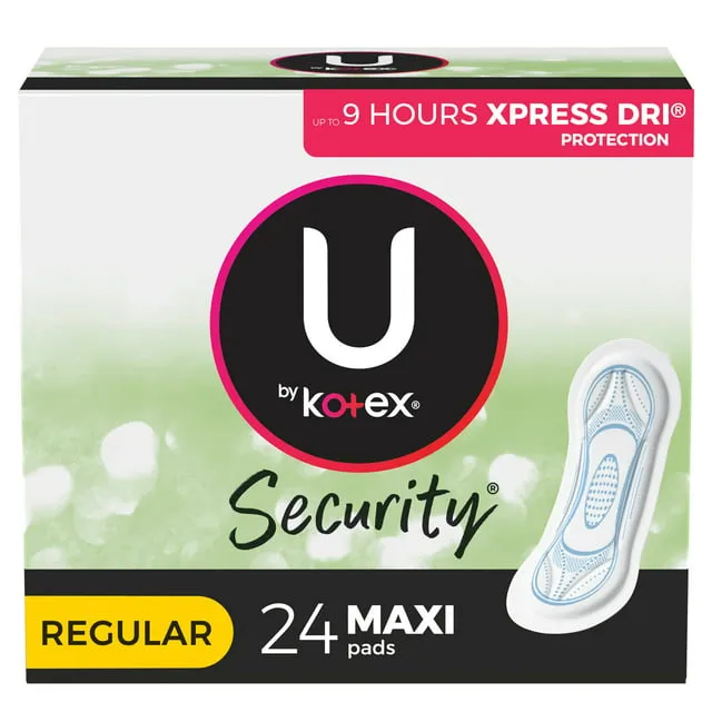 Kotex Maxi Regular Pads 24ct