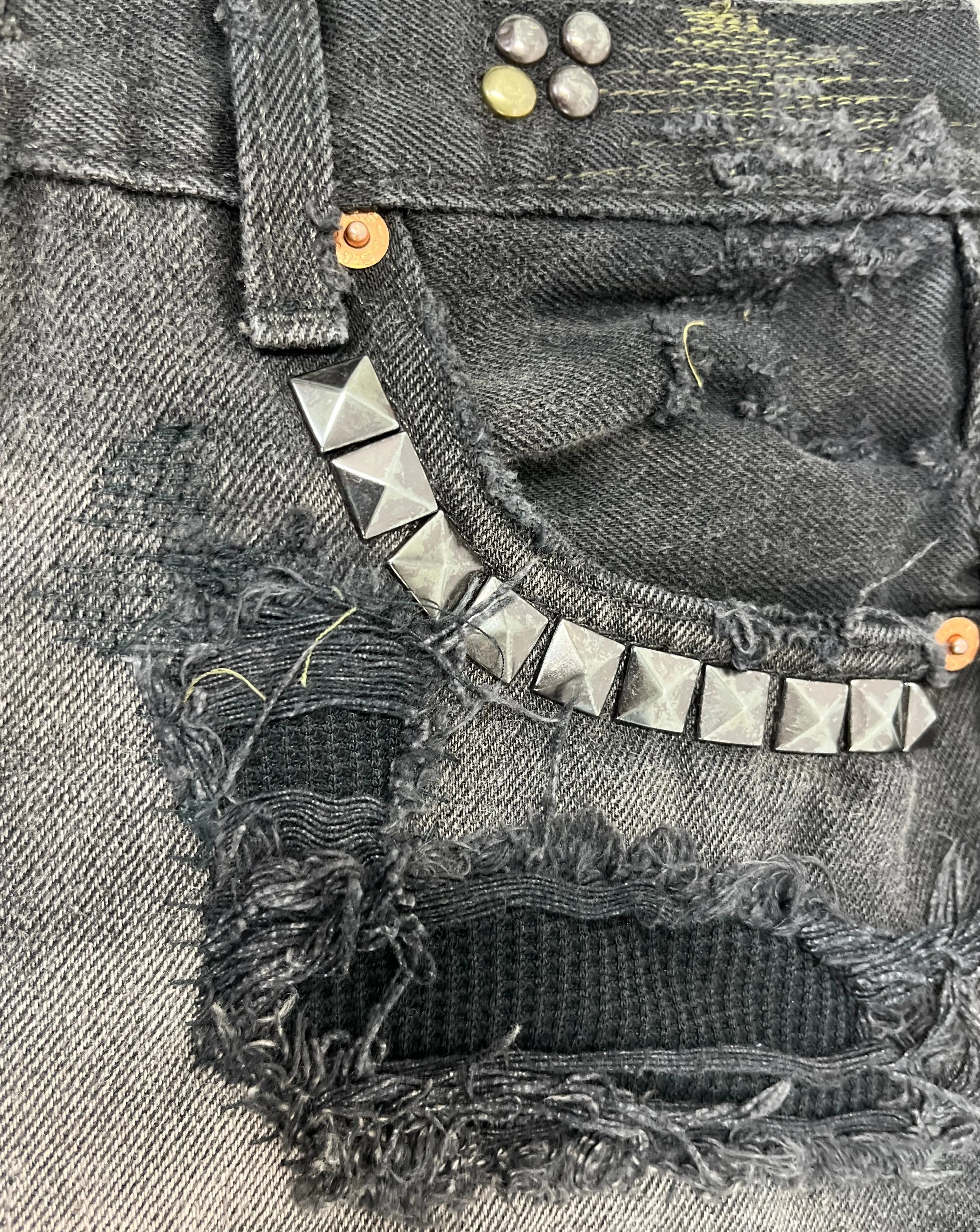 Metal Rust Repair Jeans- 29