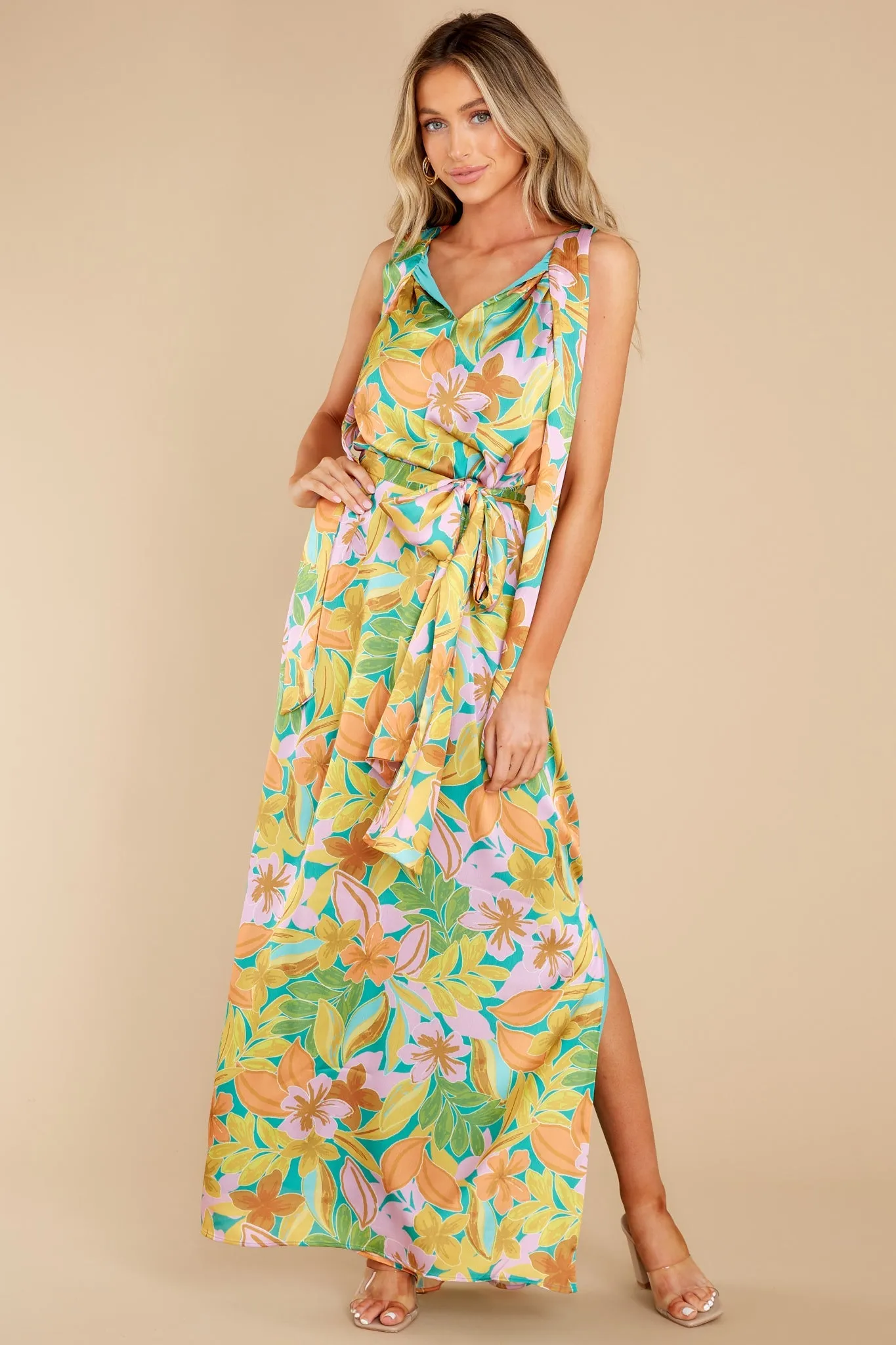 Millie Malibu Floral Maxi Dress