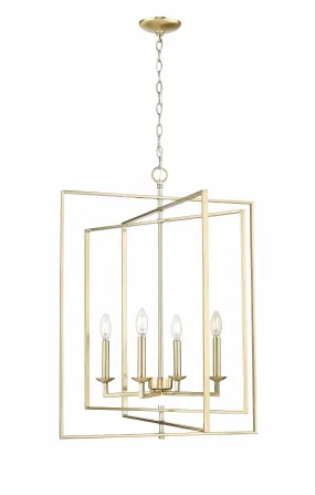 Nellis Pendant - Modern Gold - 26in. Diameter - E26 Medium Base