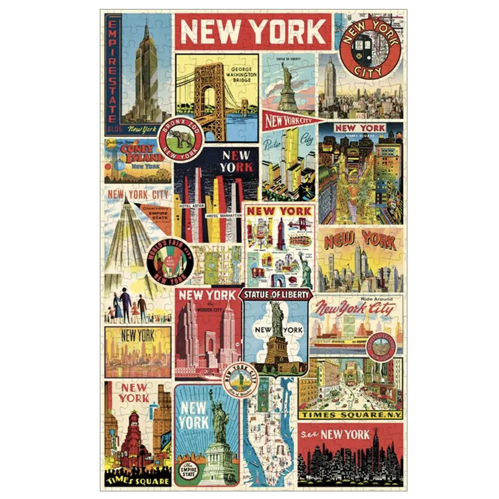 NYC Collage Puzzle - 500 Piece Jigsaw