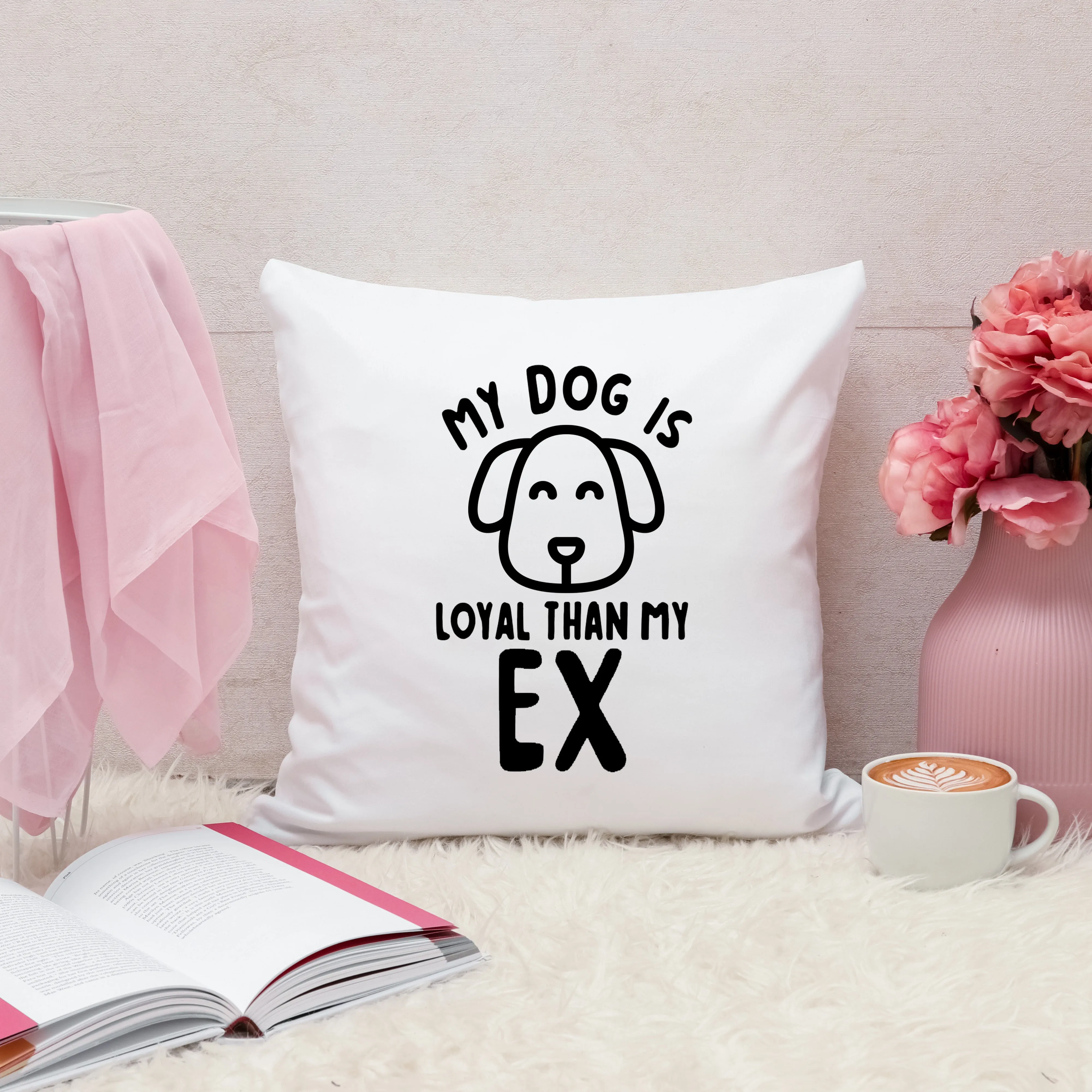 Oh, Susannah My Dog is More Loyal Than You Humorous Pillowcase – Funny Pillowcase, Home Décor, Bedroom Décor, Breakup, Divorce, Pet Lover; Funny Gift for him and her