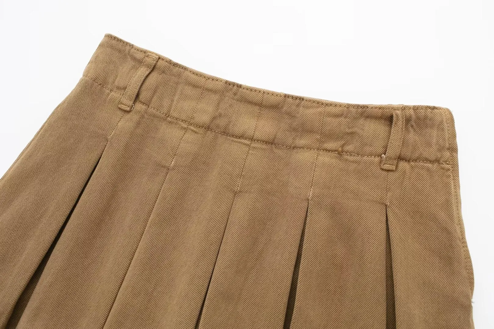 Paulina Pleated Mini Skirt