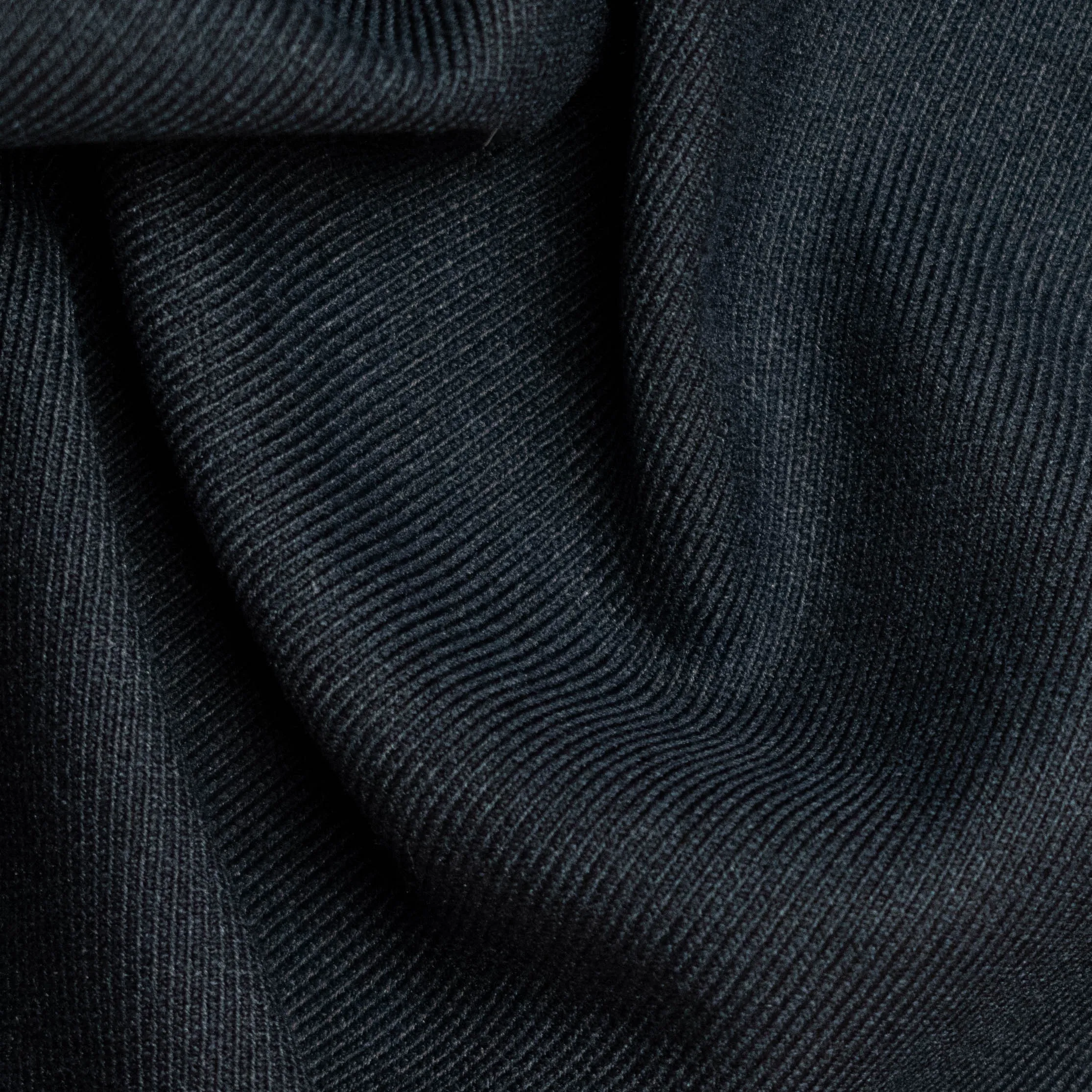 Premium Twill Suiting - Charcoal Black