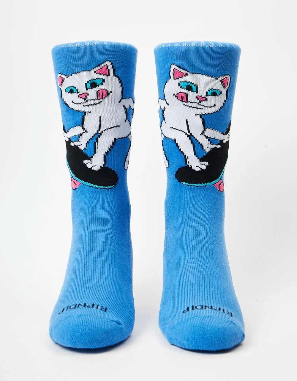 RIPNDIP Skater Nerm Socks - Slate Blue