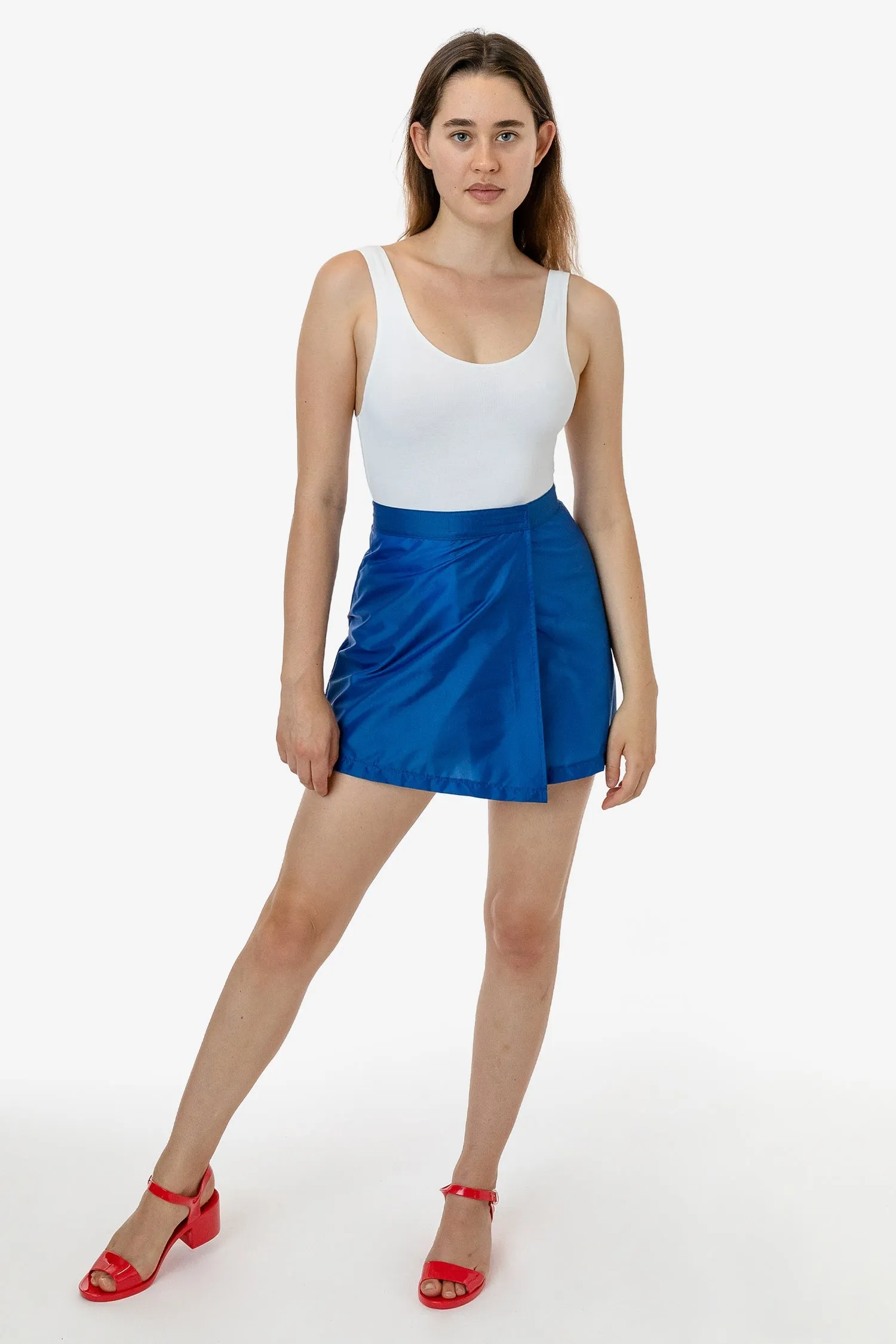 RNF300 - Nylon Wrap Skirt