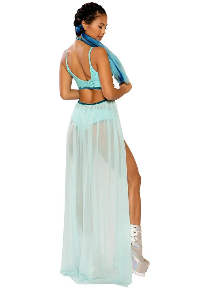 Sea Mist Harness Gypsy Skirt