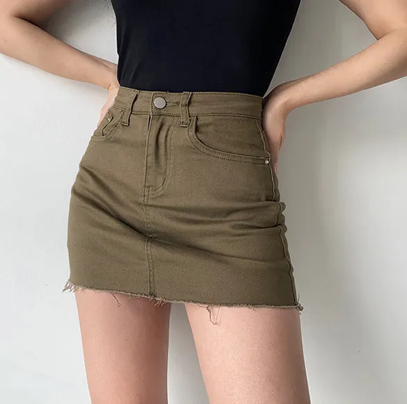 sealbeer - Edgy Gal Denim Skirt