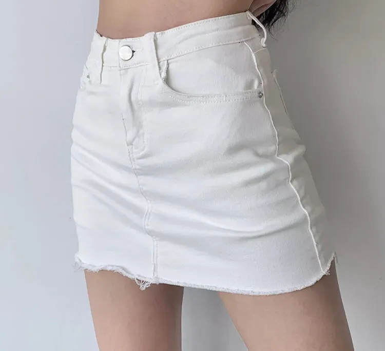 sealbeer - Edgy Gal Denim Skirt