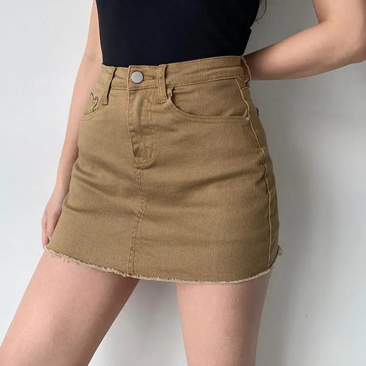 sealbeer - Edgy Gal Denim Skirt