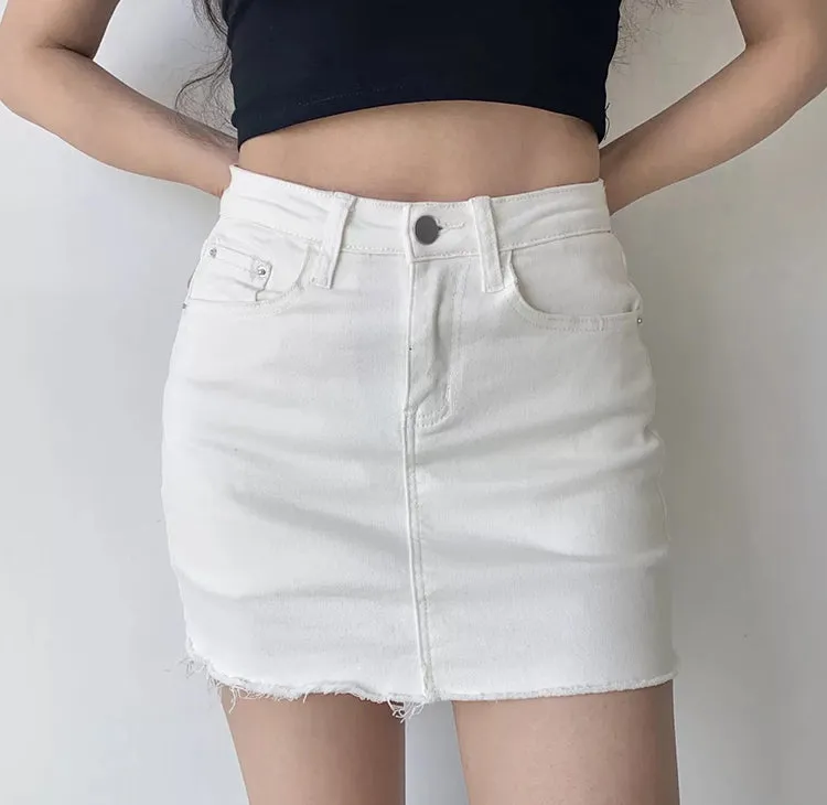 sealbeer - Edgy Gal Denim Skirt