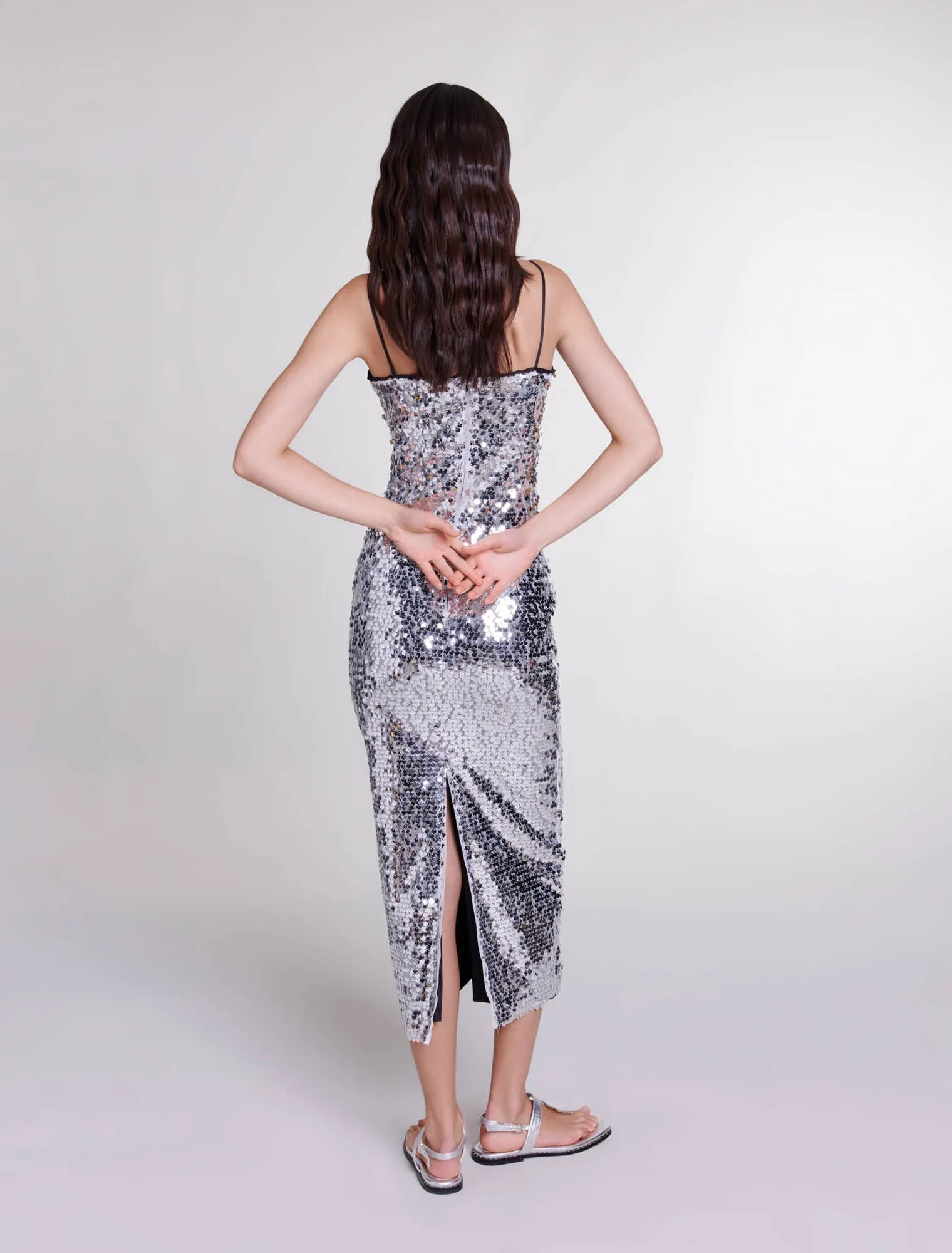 Sequin maxi dress