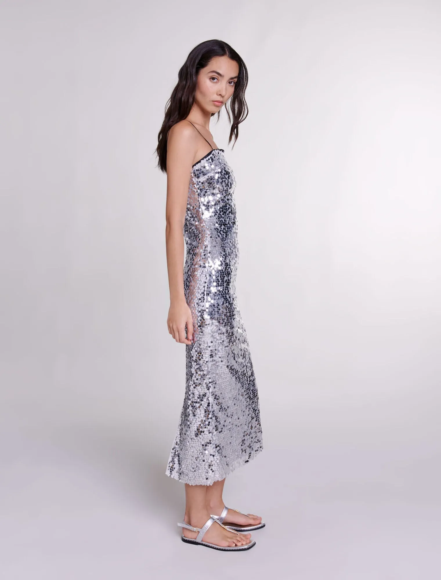 Sequin maxi dress