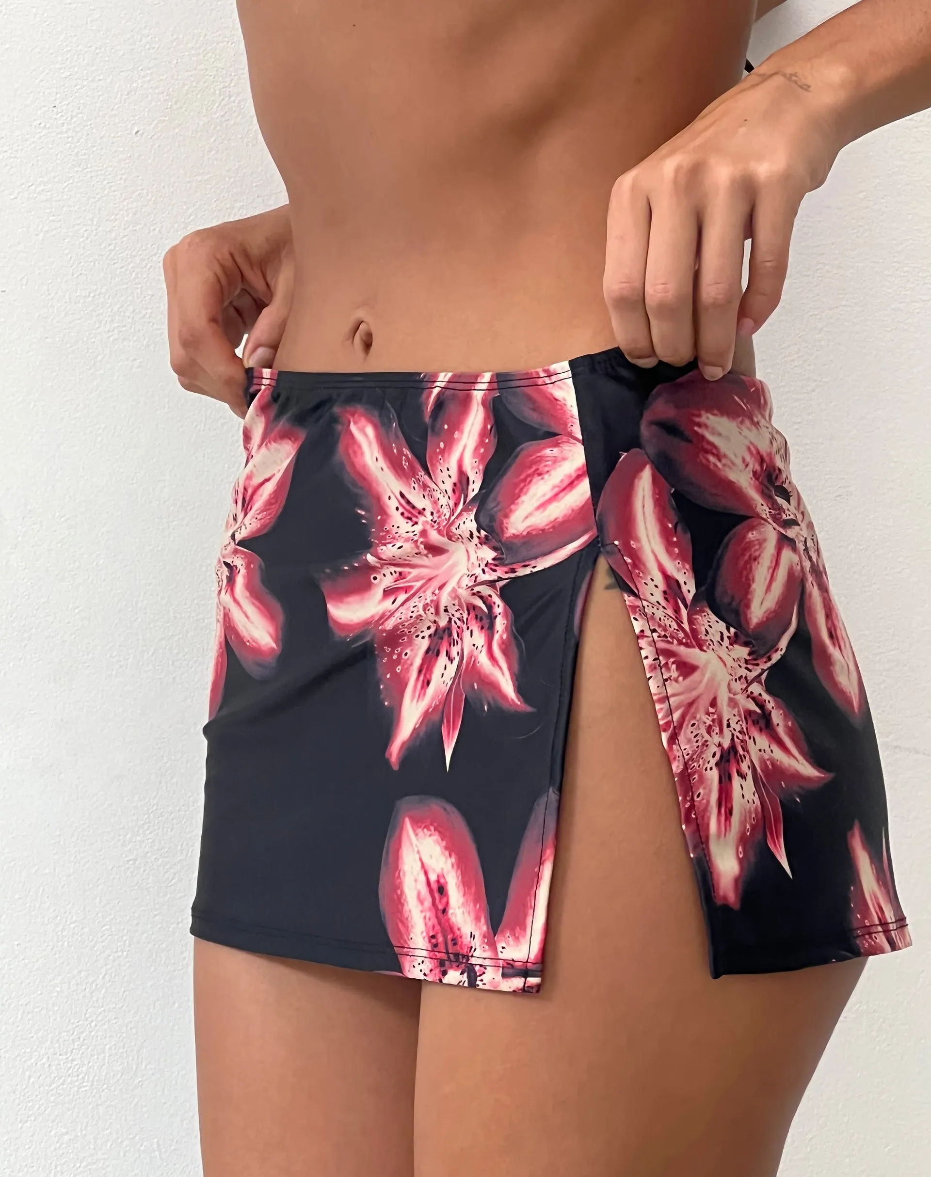 Sibita Swim Skirt in Lily Bloom