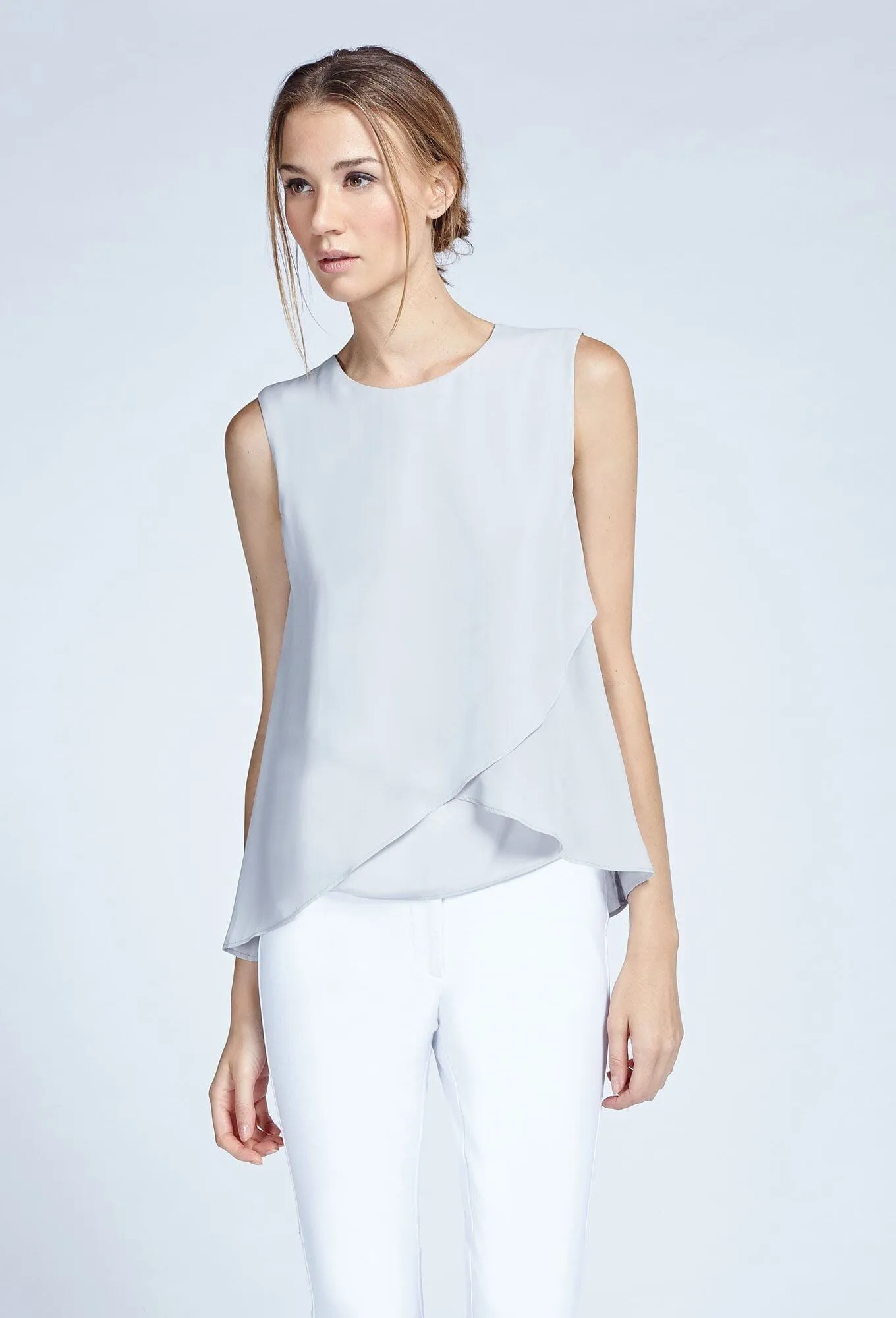 Sleeveless Layered Top