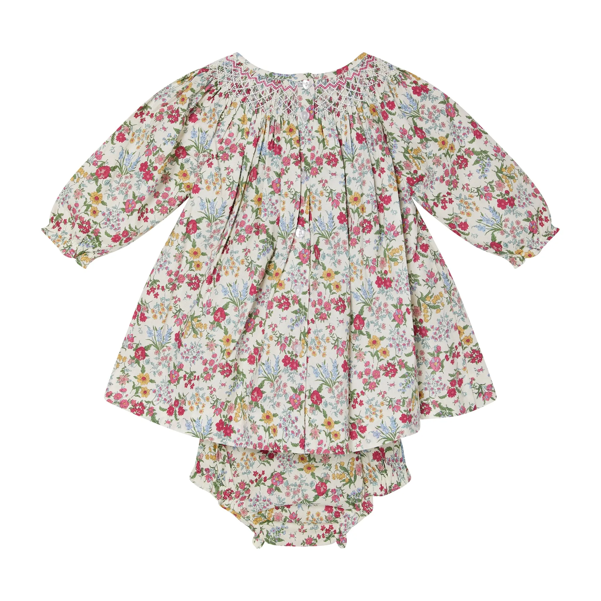 Smocked Baby Dress - Fay