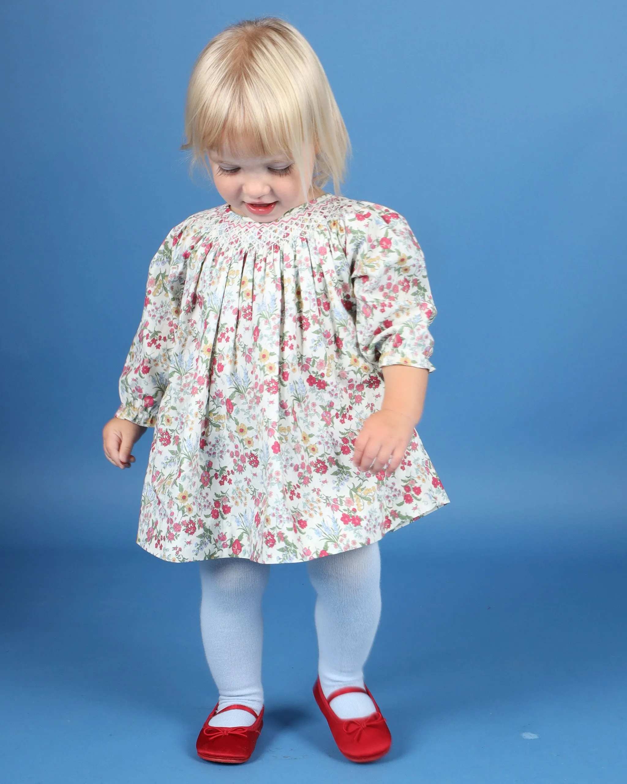 Smocked Baby Dress - Fay