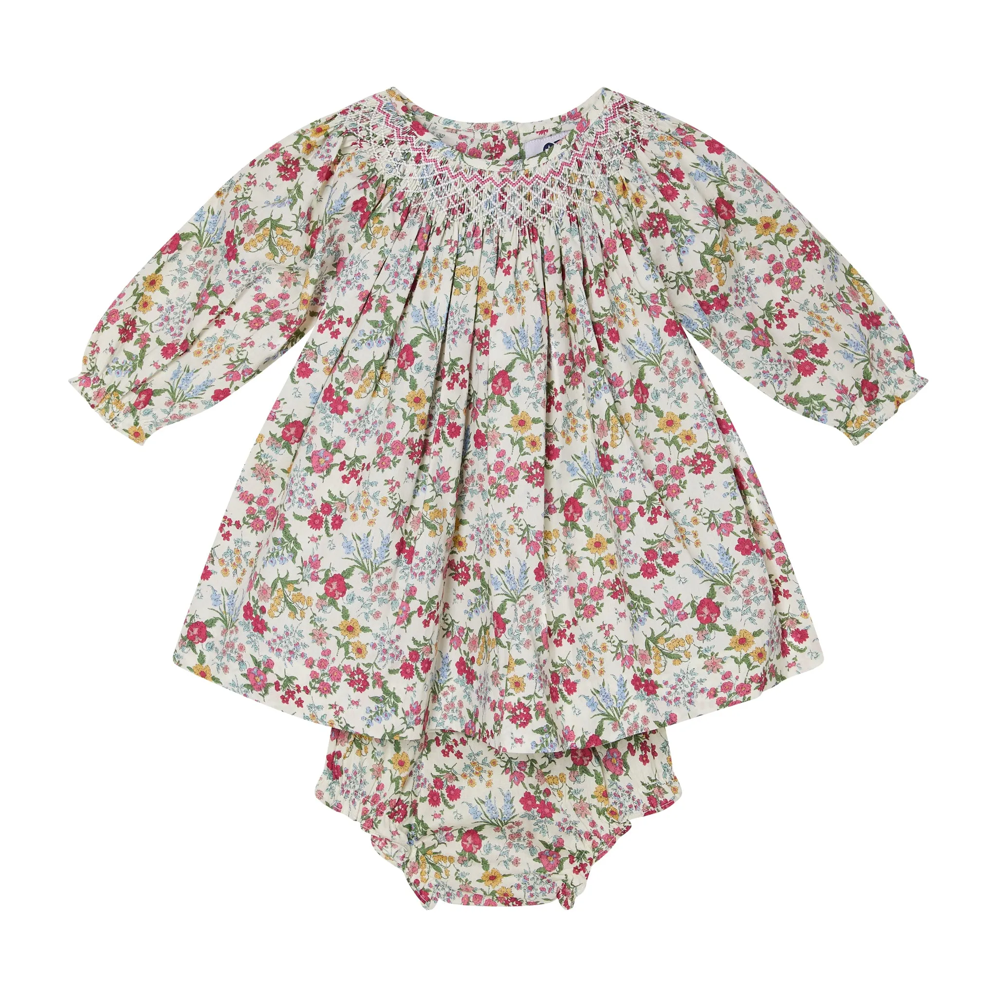 Smocked Baby Dress - Fay