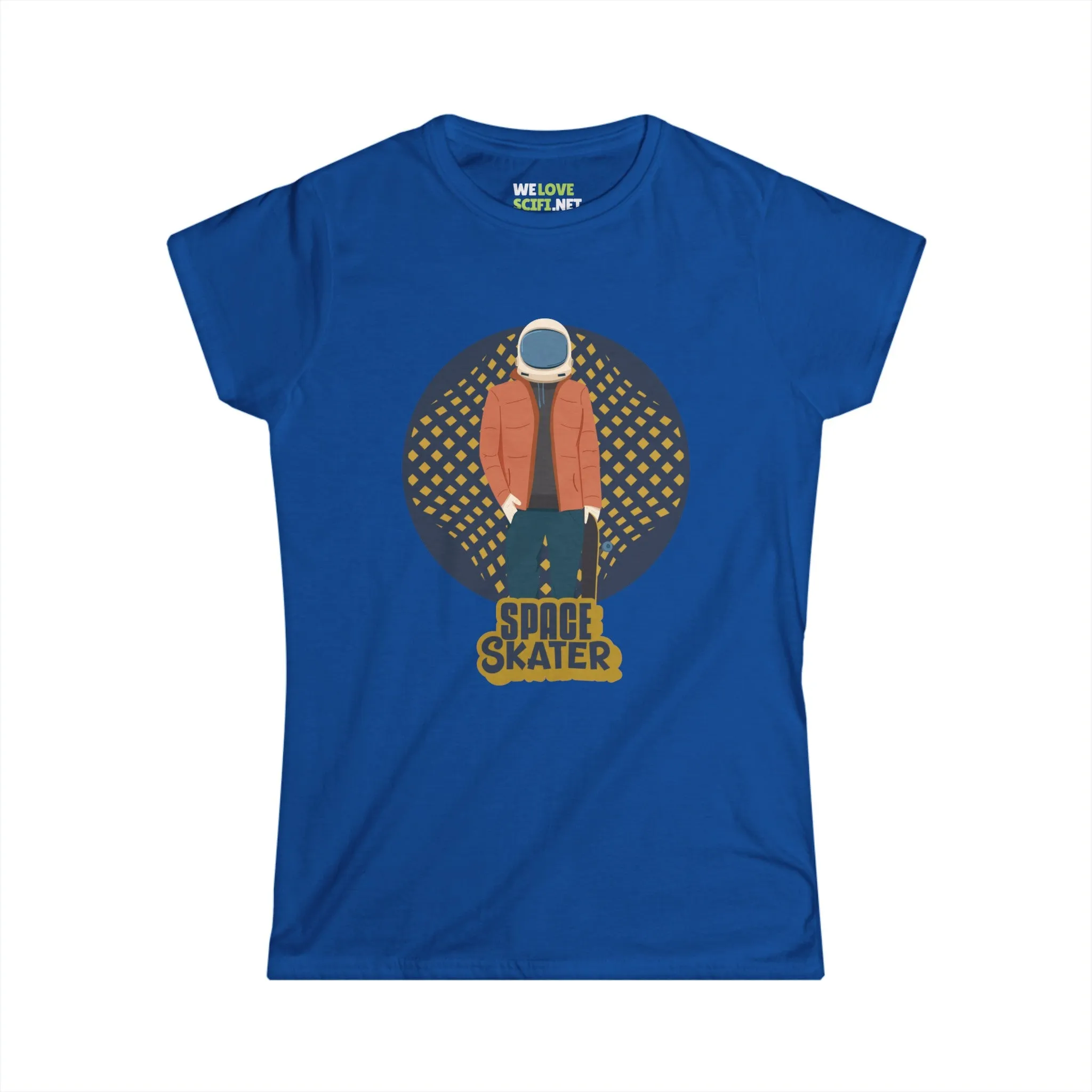 Space Skater Astronaut Woman's Tee