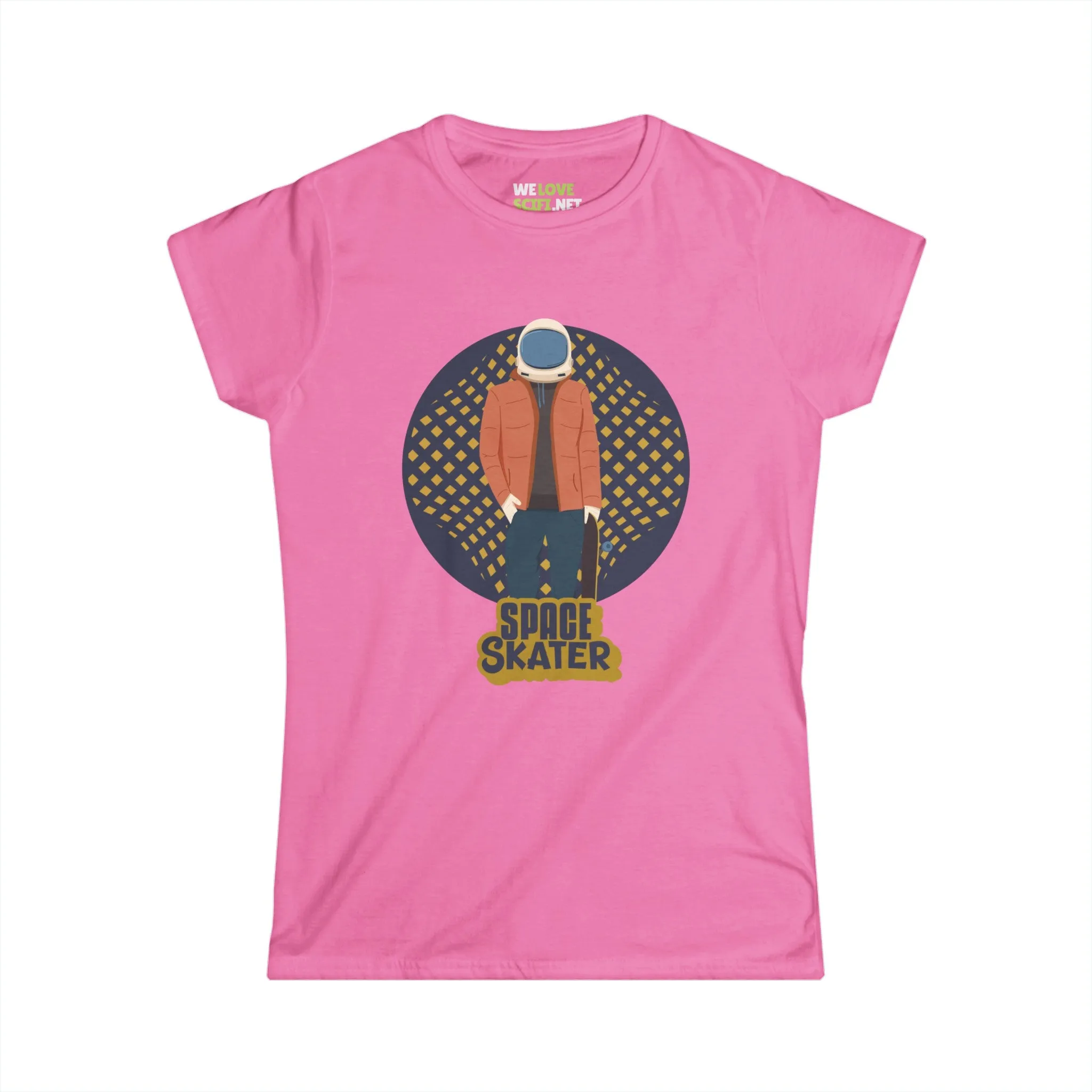 Space Skater Astronaut Woman's Tee