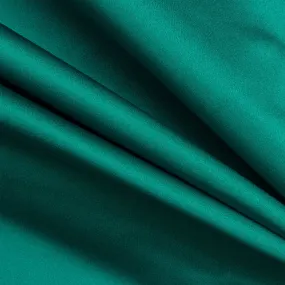 Teal Silk Duchess Satin